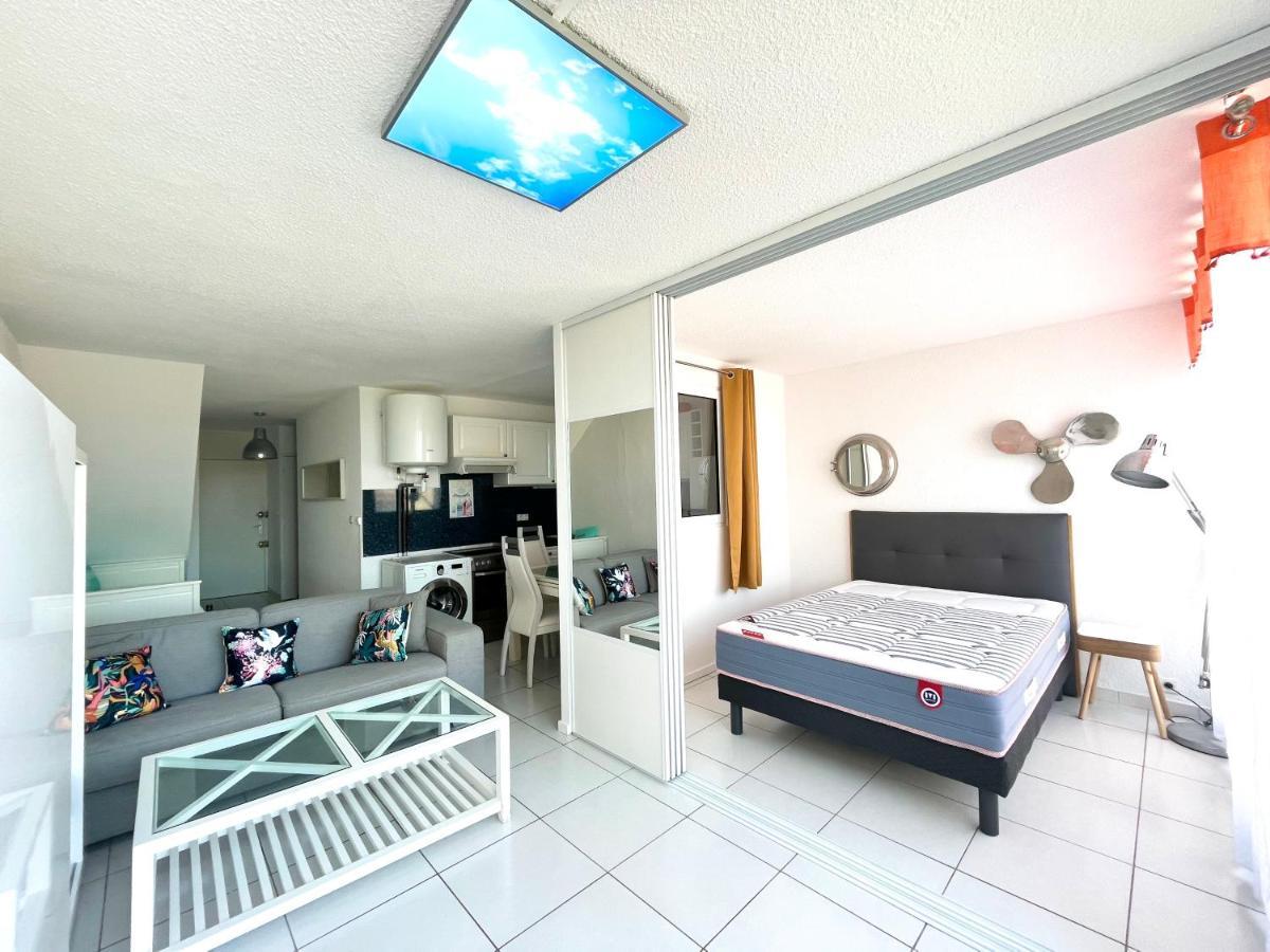 Barcaresa-Elegant Appartement Vue Mer Wifi Parking Le Barcares Ngoại thất bức ảnh